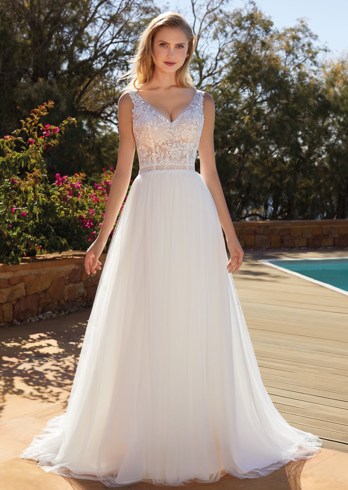 Abendkleid mit Schleppe — Gala, Ball, festliche Anlässe