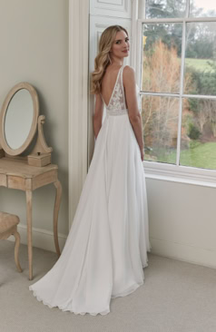 51269 Ein wundervolles Brautkleid im Boho-/Vintage Stil. 