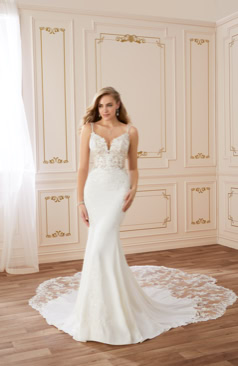 51406 Brautkleid im Fit and Flare Stil  