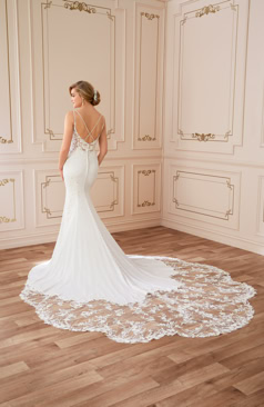 51406 Brautkleid im Fit and Flare Stil  