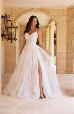 51725 Zartes und gleichzeitig romantisches Brautkleid! 