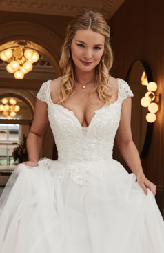 51398 Ein bezauberndes Brautkleid im A-Linien-Stil