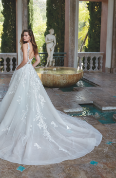 51272 Ein himmlisches Brautkleid im Prinzessinnen-Stil