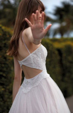 51148 Romantisch-süß! Ein bezauberndes A-Linien Brautkleid 