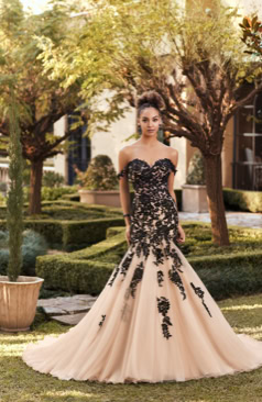 51674 Ein atemberaubendes Hochzeitskleid