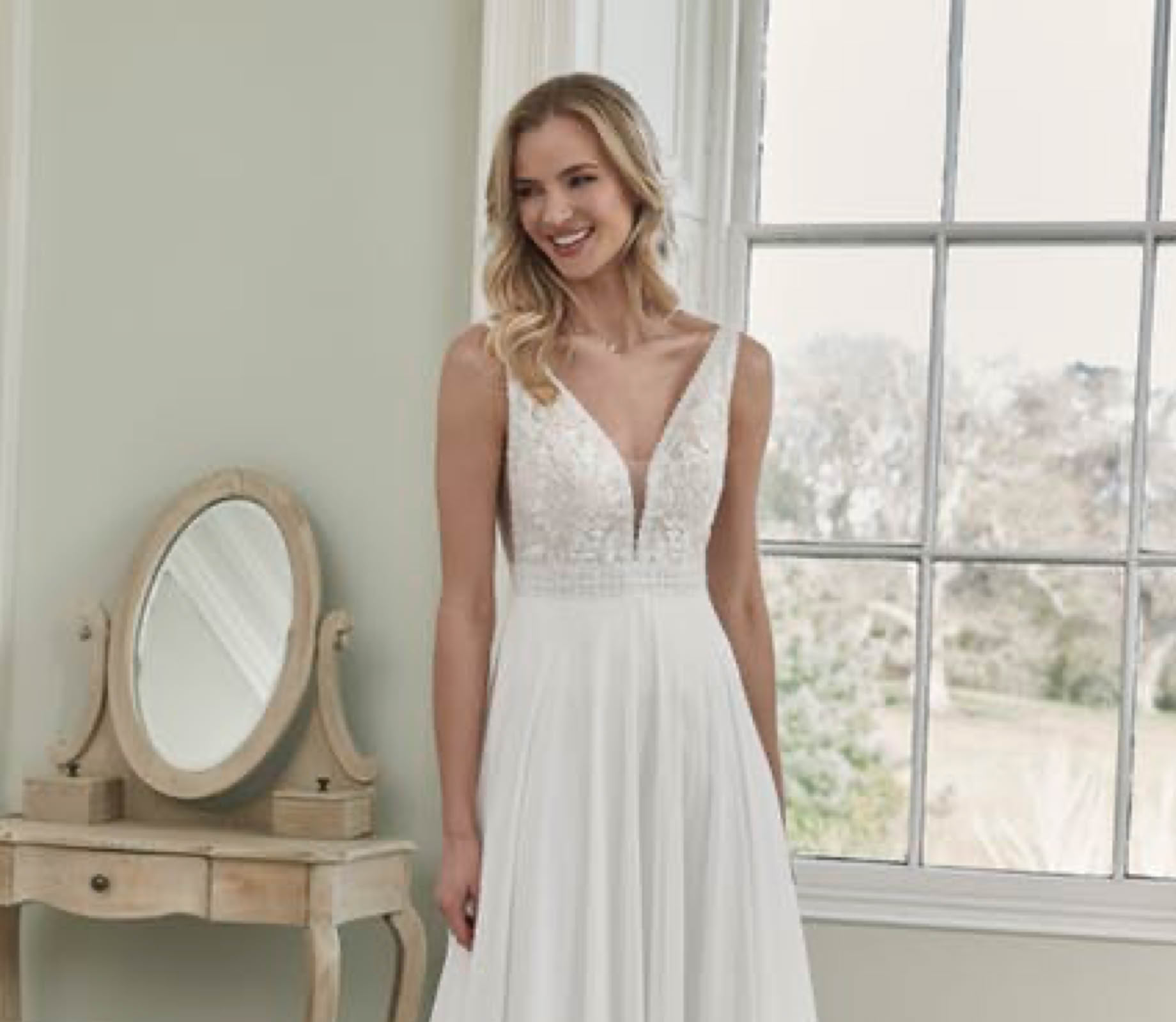 51269 Ein wundervolles Brautkleid im Boho-/Vintage Stil. 