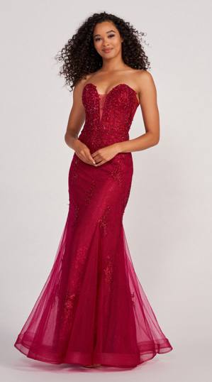 51498 Ein elegantes und modernes Abendkleid im schmeichelnden Fit and Flare Stil