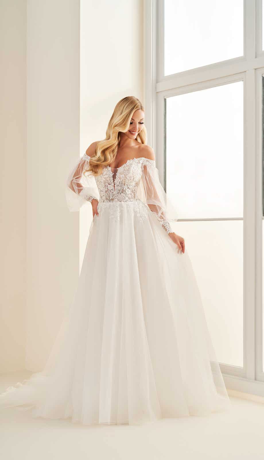 51730 Ein himmlisches Brautkleid im romantischen Boho/Vintage Stil 