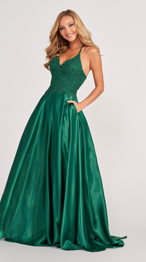 51494 Abendkleid im A-Linien Stil 