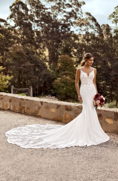 51406 Brautkleid im Fit and Flare Stil  